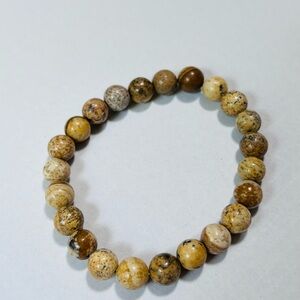 Natural Stone Beaded Bracelet